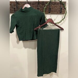 Zara Two-piece Skirt Set